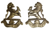 M39 - The Halton Regiment Collar Badge Pair pre WW2 